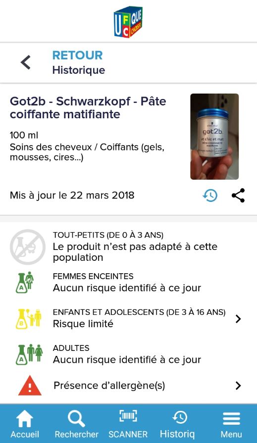 analyse schwarzkopf ingrédients quelcosmetic