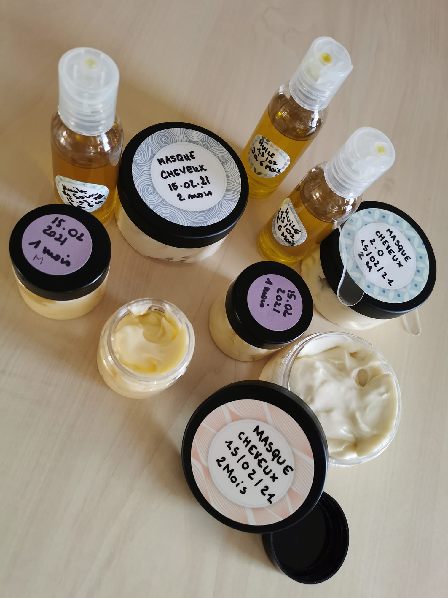 masque-demelant-creme-visgae-huile-corporelle